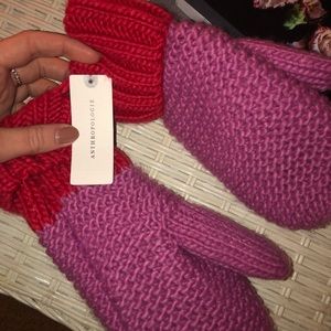Anthropology knit mittens